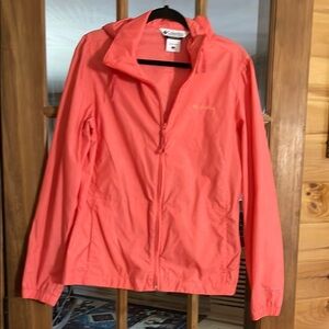 Columbia Women's Coral  Windbreaker Jacket